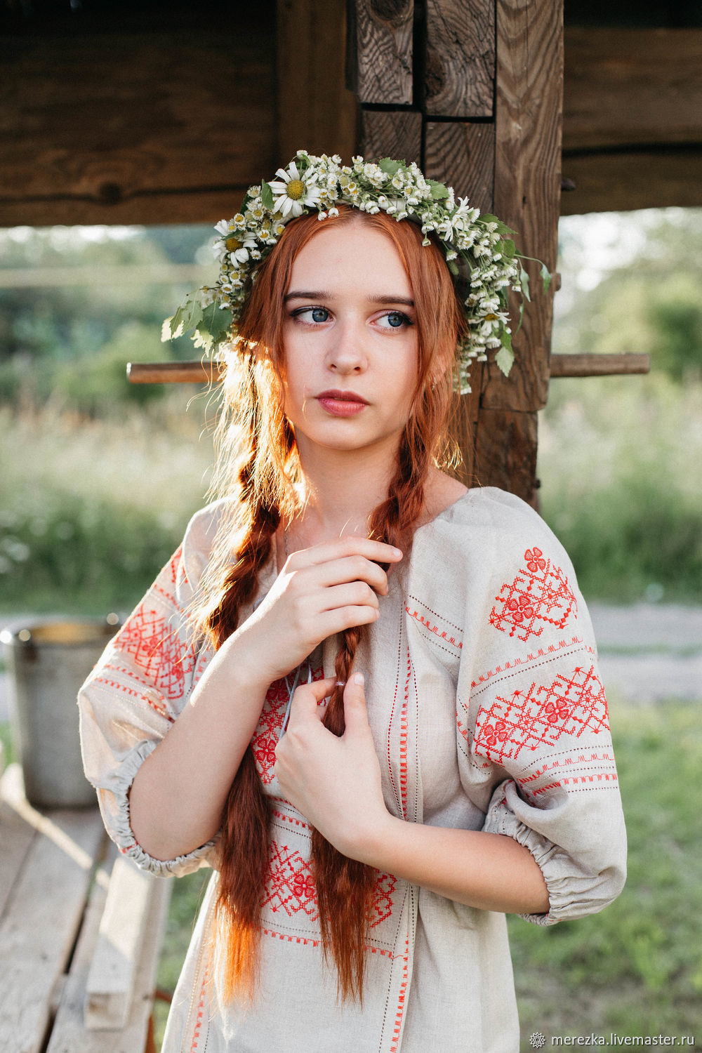 Girls in Slavic costumes in Manisales