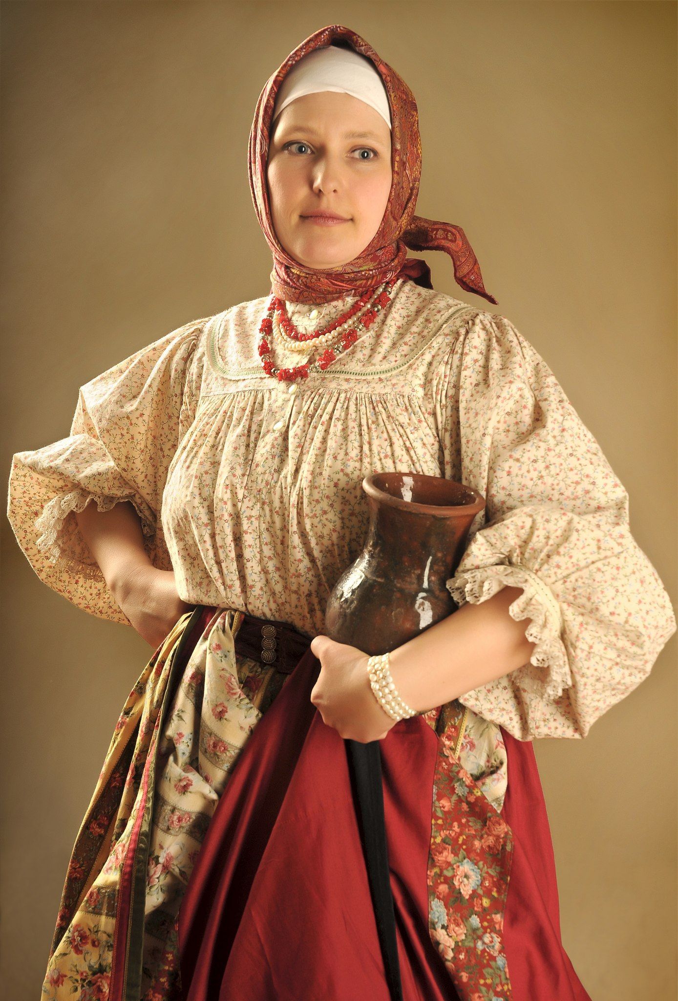 Girls in Slavic costumes in Manisales